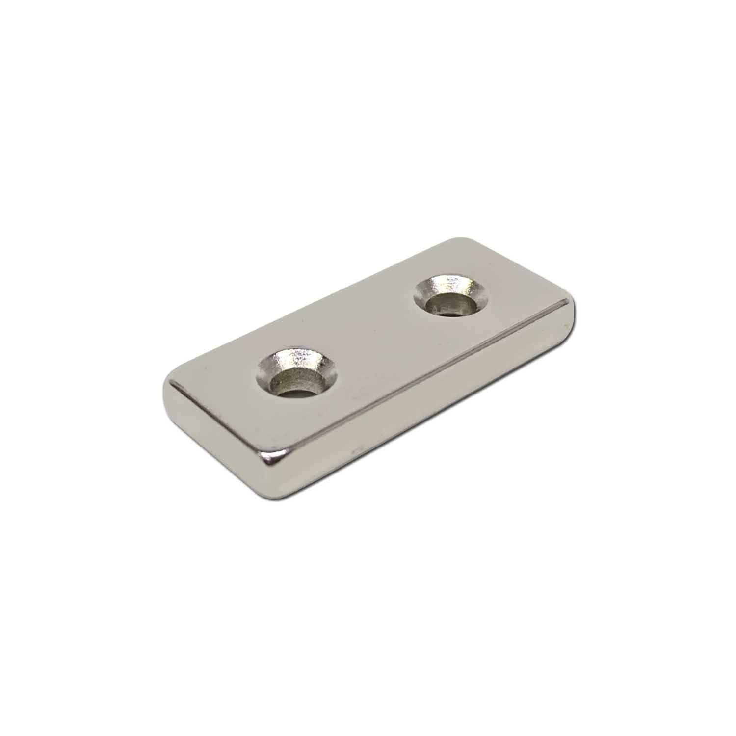 Mm X Mm X Mm Countersunk Neodymium Block Magnets Nz