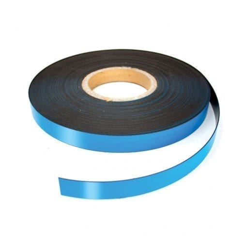 20mm Blue Magnetic Strip - 30m Roll - Magnets Nz - Local Supplier