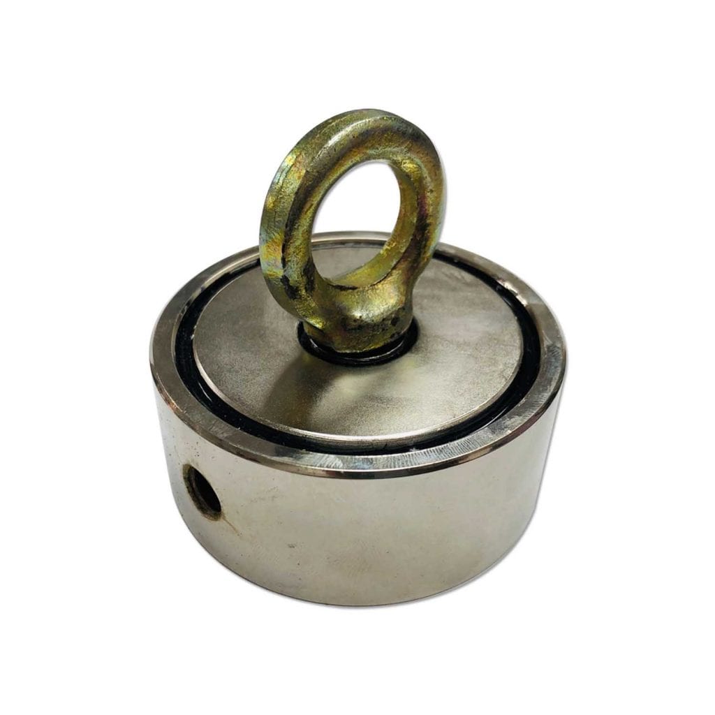 75mm Round Retrieval/Fishing Magnet - 200 Kg - Magnets NZ - Local Supplier