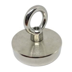 95MM X 20MM NEODYMIUM POT WITH EYELET