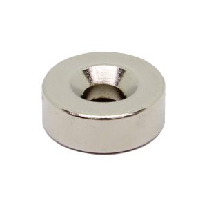 22MM X 7MM X 8MM COUNTERSUNK NEODYMIUM RING