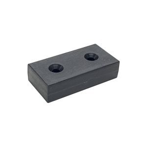 28MM X 12MM X 4MM COUNTERSUNK NEODYMIUM BLOCK