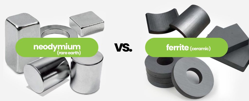 Neodymium vs. Ferrite Magnets: Which To Choose?