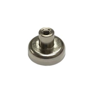 20mm x 6mm Neodymium Female Threaded Pot