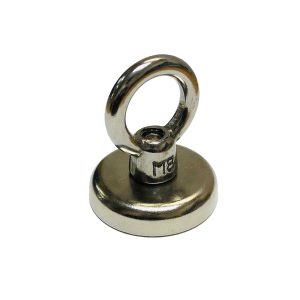42mm x 9mm Neodymium Pot With Eyelet