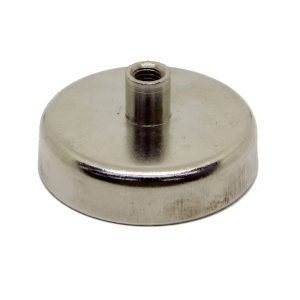 60mm x 15mm Neodymium Female Threaded Pot