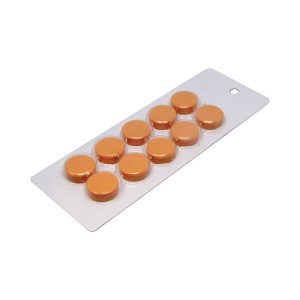 Small Orange Magnetic Discs | Sold in cards of 10