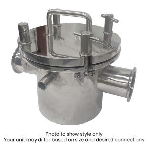 Jacketed 1" Housed Liquid Filter (25.4mm)