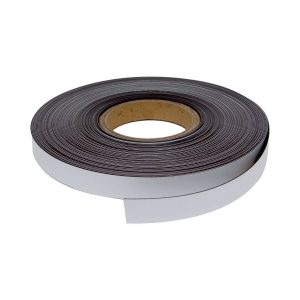 20mm White Magnetic Strip