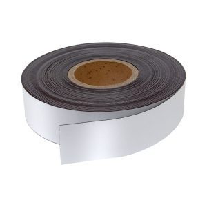 50mm White WO/WO Magnetic Strip