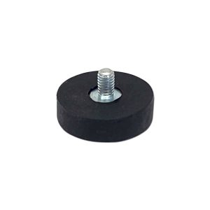 22mm Male Rubber Encased Holding Magnet