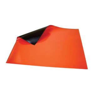 Pre Cut Orange Magnetic Sheeting