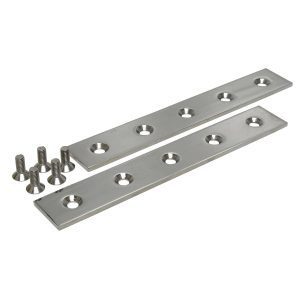 250mm x 40mm Stainless Steel End Plate Set & Bolts