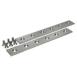 300mm x 40mm Stainless Steel End Plate Set & Bolts