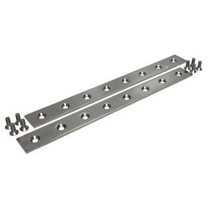 400mm x 40mm Stainless Steel End Plate Set & Bolts