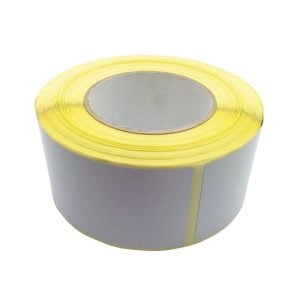 BST Detectable Adhesive White Labels